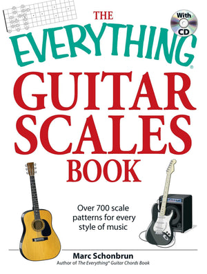 The Everything Guitar Scales Book with CD: Over 700 scale patterns for every style of music (Everything Series),Used