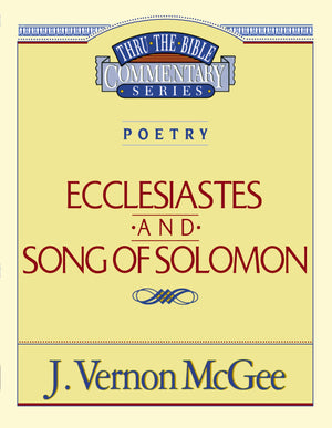 Thru the Bible Vol. 21: Poetry (Ecclesiastes/Song of Solomon) (21),Used