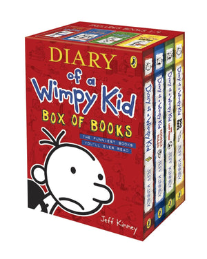 Diary Of A Wimpy Kid Box Of Books,Used
