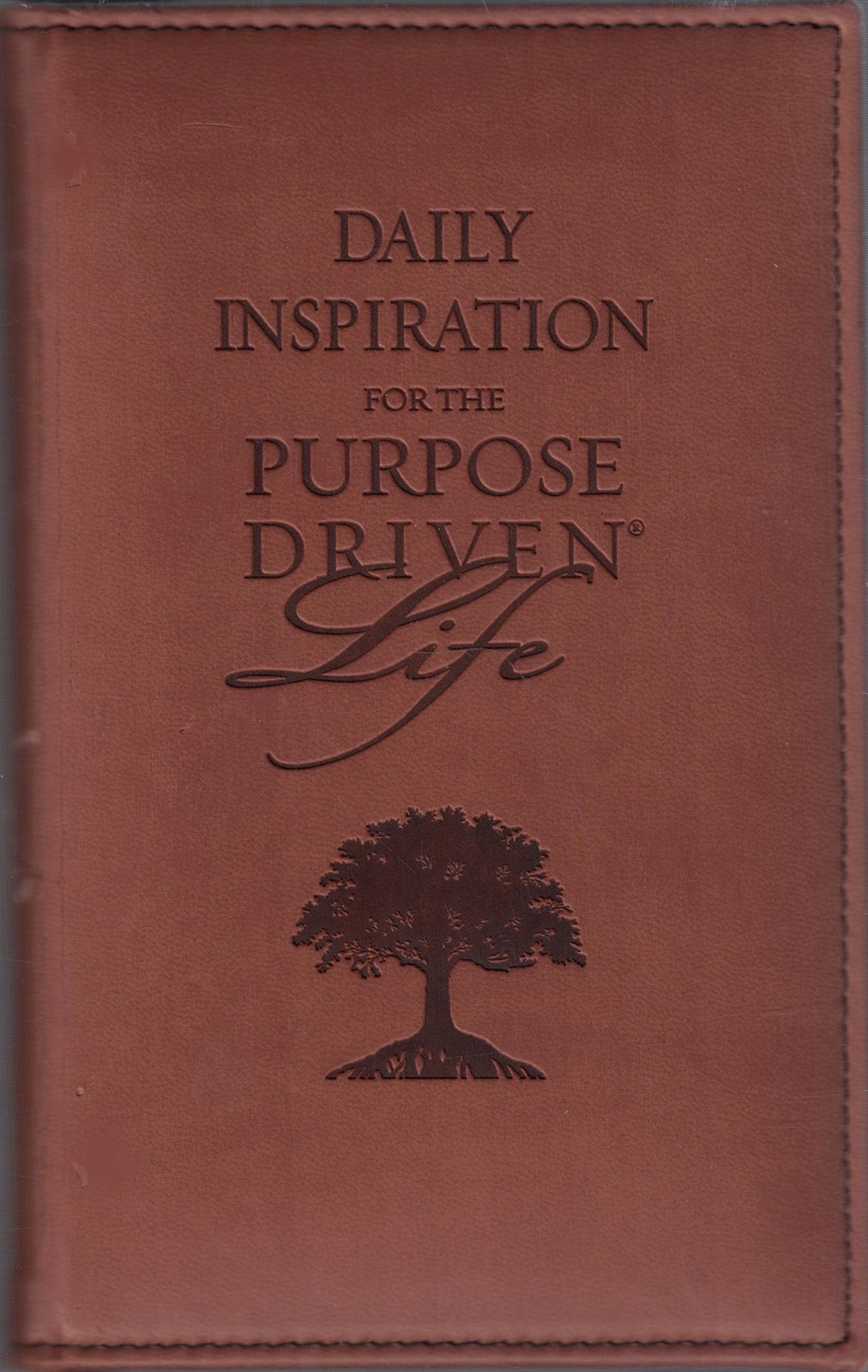 Daily Inspiration for the Purpose Driven Life Deluxe Tan,New