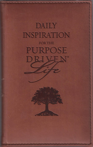 Daily Inspiration for the Purpose Driven Life Deluxe Tan,New