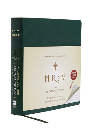 Nrsv Xl, Catholic Edition, Hardcover, Green,Used