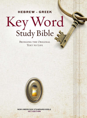 The HebrewGreek Key Word Study Bible: NASB77 Edition, Hardbound (Key Word Study Bibles),Used