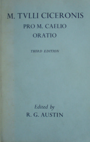 Pro M Caelio Oratio