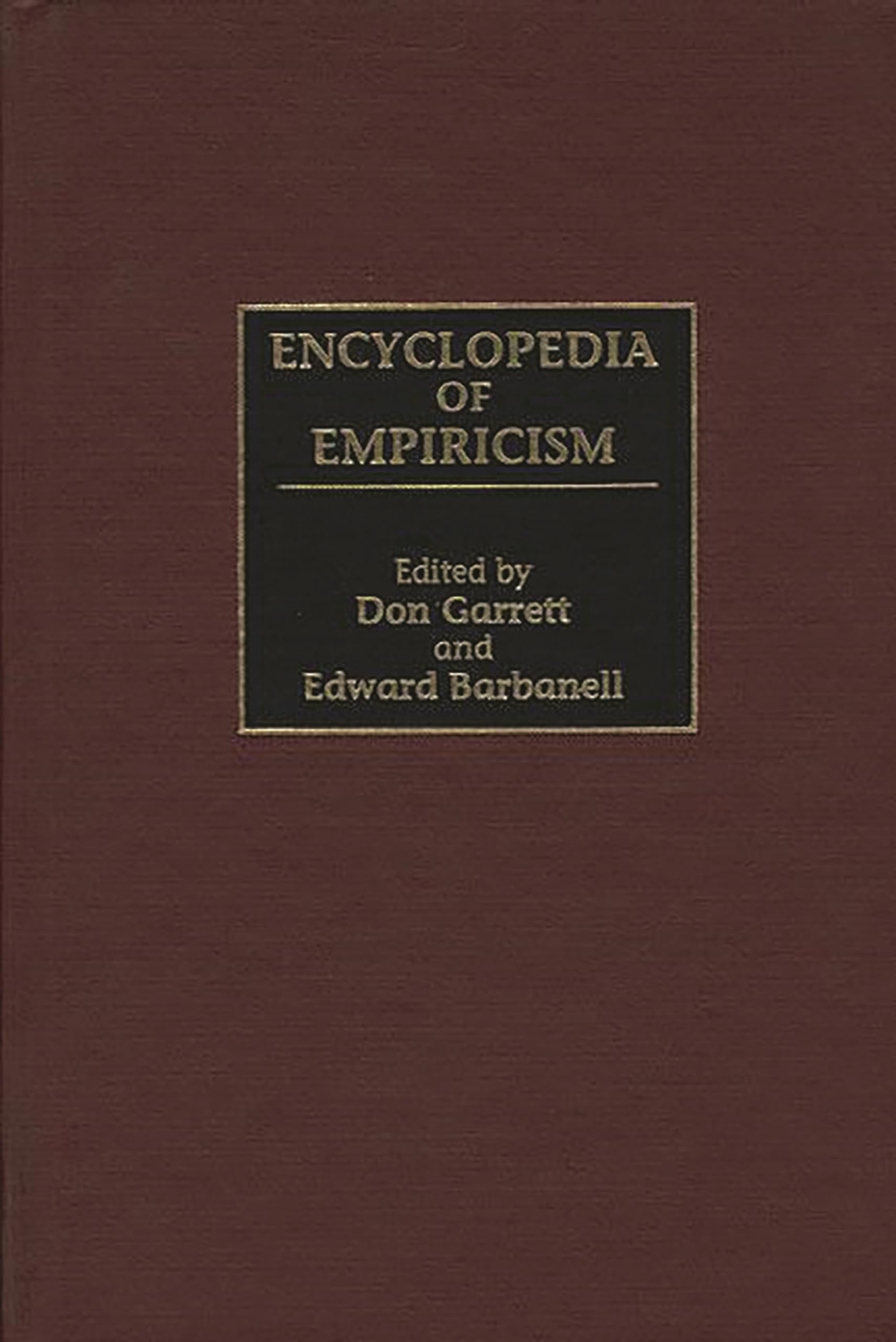 Encyclopedia of Empiricism,Used