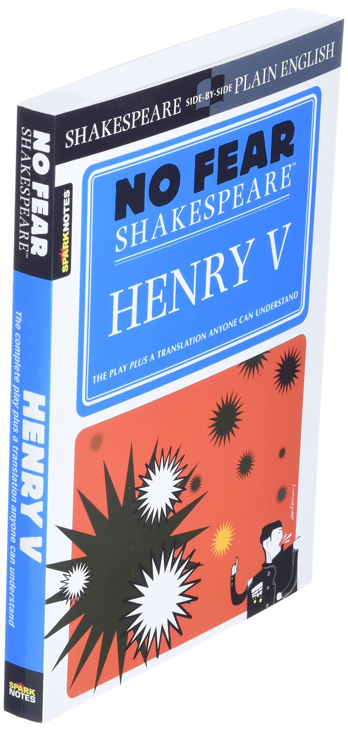 Henry V: No Fear Shakespeare SidebySide Plain English,Used