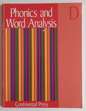 Phonics and Word Analysis Level A (Phonics and Word Analysis, D),Used