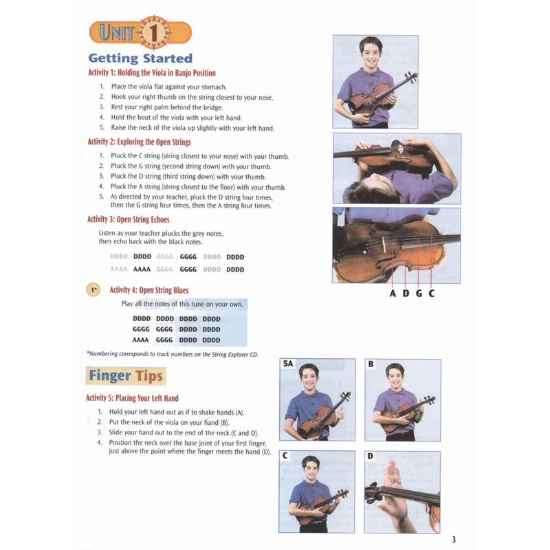 String Explorer, Bk 1: Viola, Book & Interactive CD,Used
