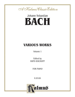 Various Works, Vol 1 (Kalmus Edition, Vol 1),Used