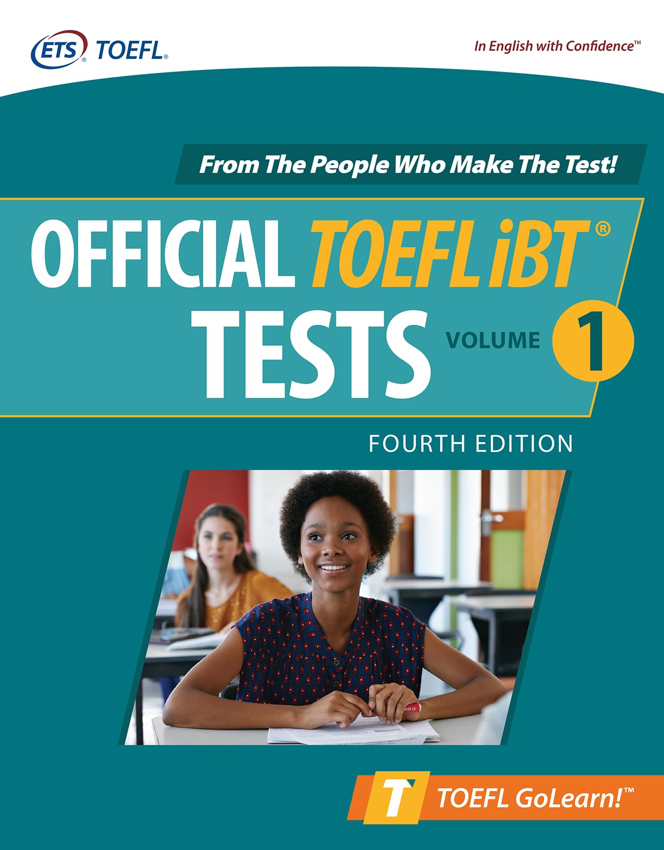 Official TOEFL iBT Tests Volume 1, Fourth Edition,Used