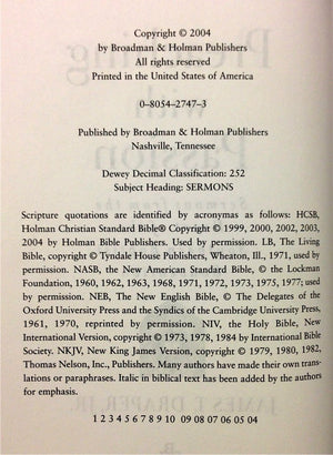 Preaching with Passion: Sermons from the Heart of the Southern Baptist Convention,Used