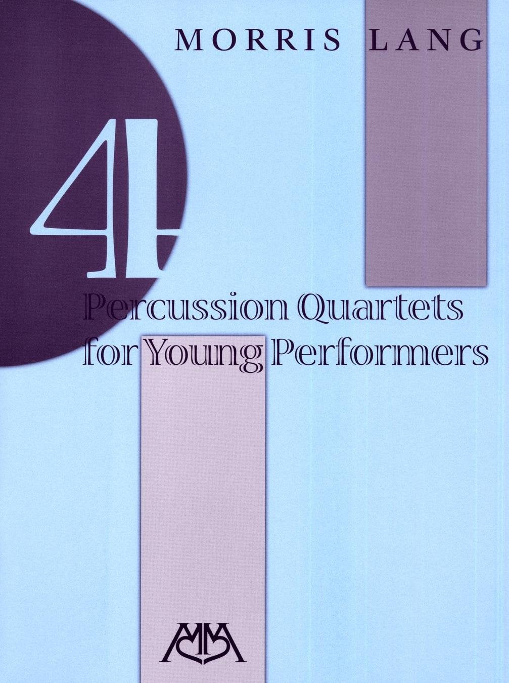 4 Percussion Quartets for Young Performers,Used