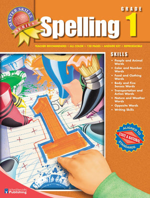 Spelling & Writing, Grade 1 (Master Skills),New