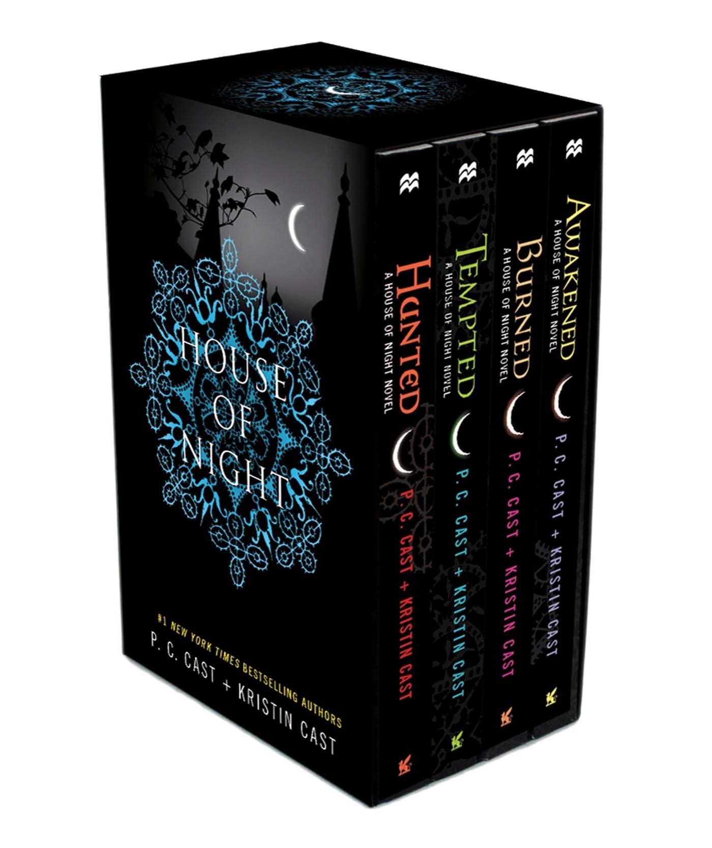 House of Night TP boxed set (books 58): Hunted, Tempted, Burned, Awakened (House of Night Novels),New