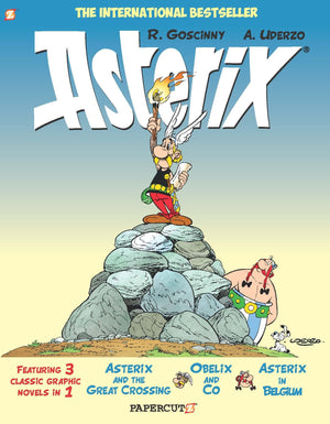 Asterix Omnibus #8: Collecting Asterix And The Great Crossing, Obelix And Co, Asterix In Belgium (8),Used