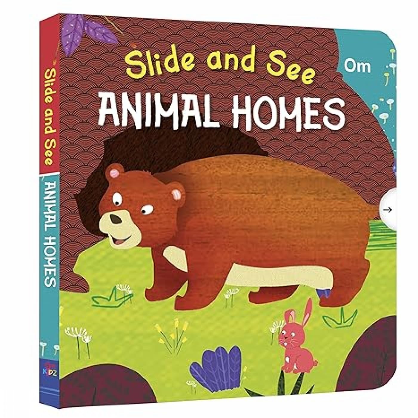 Board Book : Slide And See Animals Homes