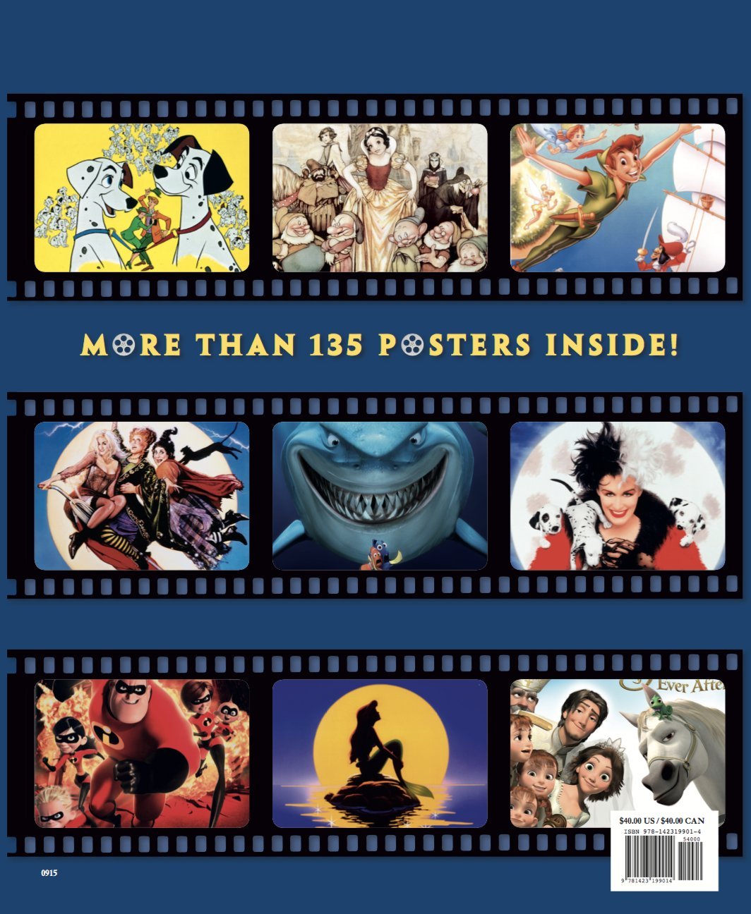 Disney Movie Posters: From Steamboat Willie to Inside Out (Disney Editions Deluxe (Film)),Used