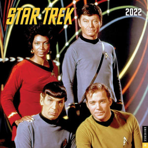 Star Trek 2022 Wall Calendar: The Original Series,Used