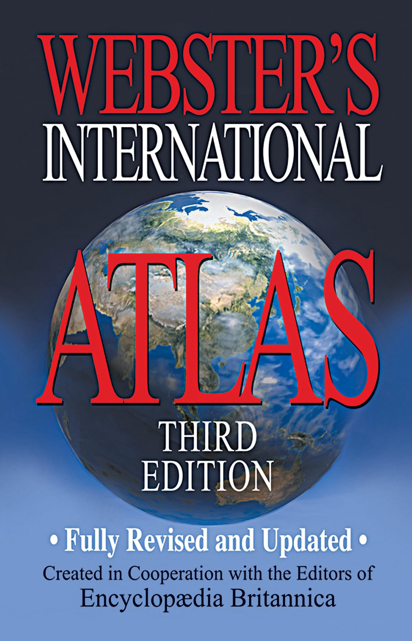 Webster's International Atlas, Third Edition, Newest Edition,Used
