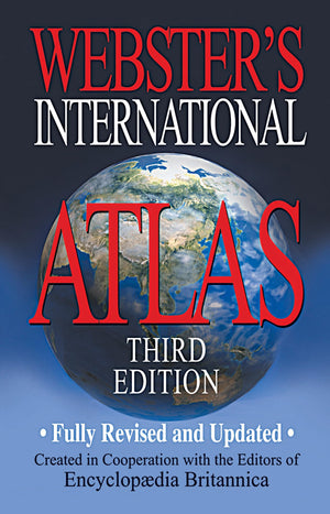 Webster's International Atlas, Third Edition, Newest Edition,Used