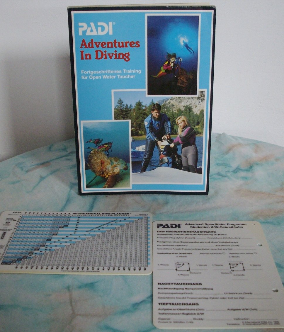 PADI Adventures in Diving: Advanced Training for Open Water Divers,New