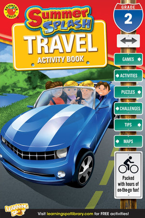Summer Splash Travel Activity Book, Grade 2,Used