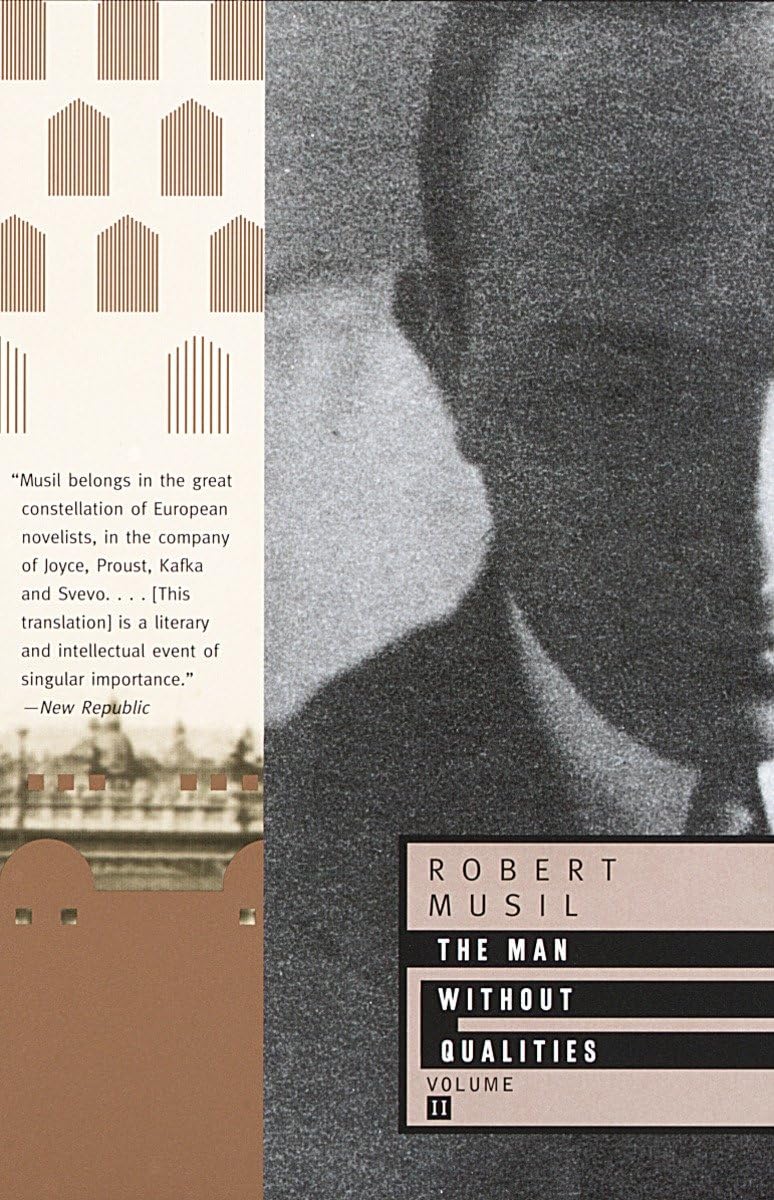 The Man Without Qualities, Vol. 2: Into the Millennium,Used