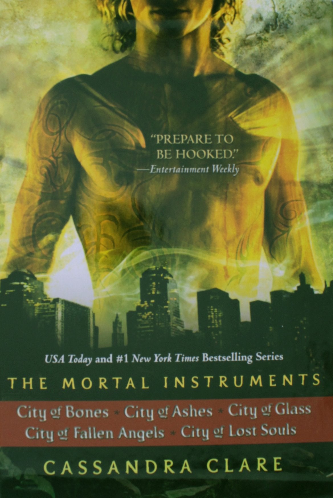The Mortal Instruments: City of Bones; City of Ashes; City of Glass; City of Fallen Angels; City of Lost Souls,New
