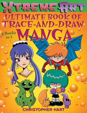 Xtreme Art (tm) Ultimate Book of TraceandDraw Manga,Used