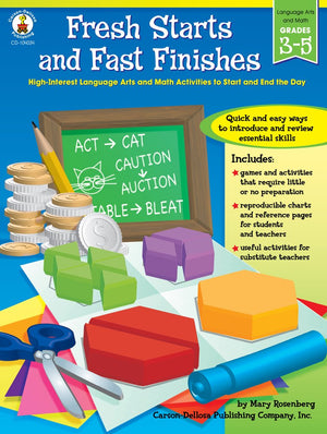 Fresh Starts and Fast Finishes, Grades 3  5,Used