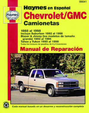Chevrolet PickUp, 19881998: Spanish Edition (Haynes Repair Manuals),Used