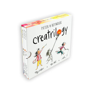 Peter Reynolds Creatrilogy Box Set (Dot, Ish, Sky Color),New