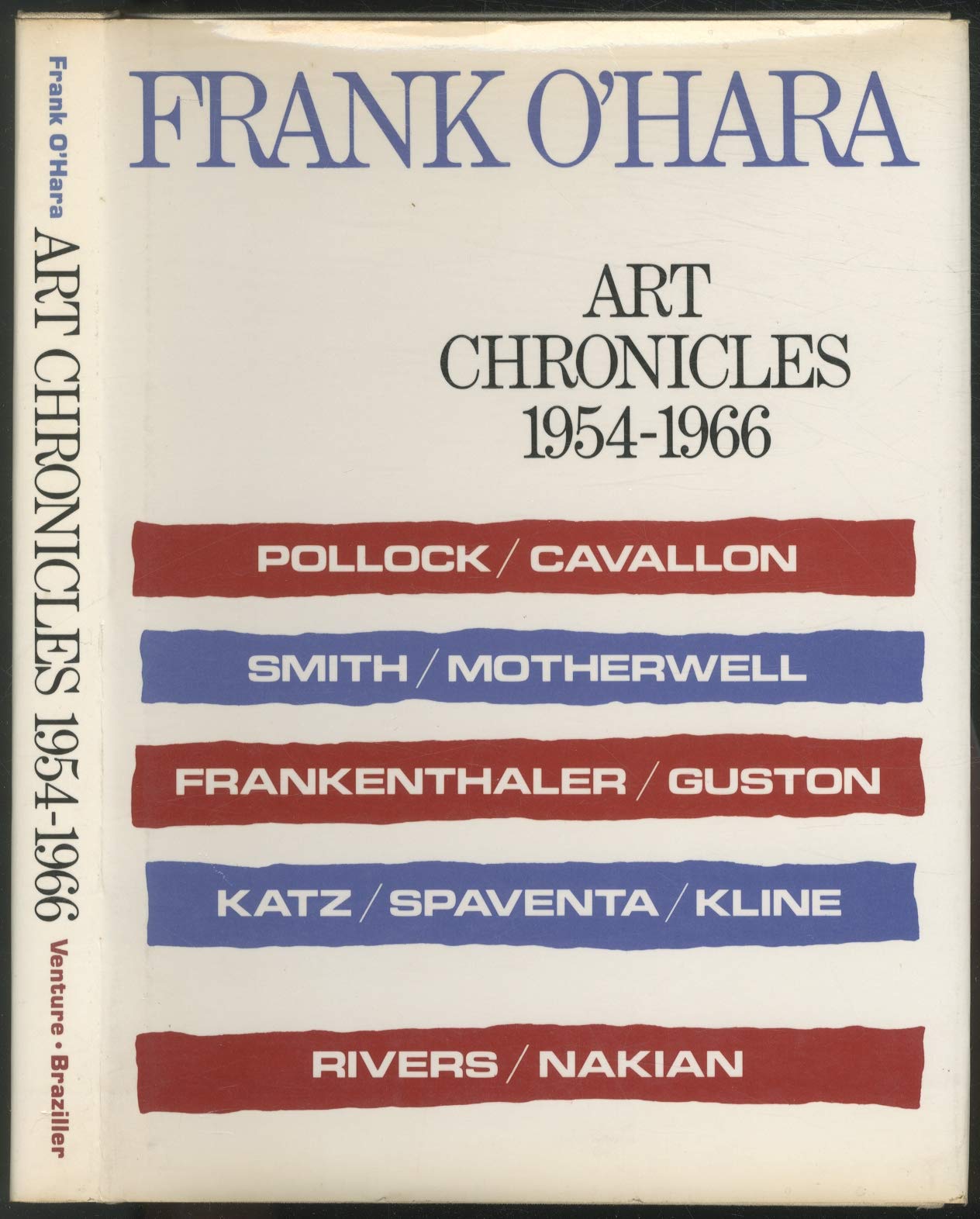Art Chronicles: 19541966,Used