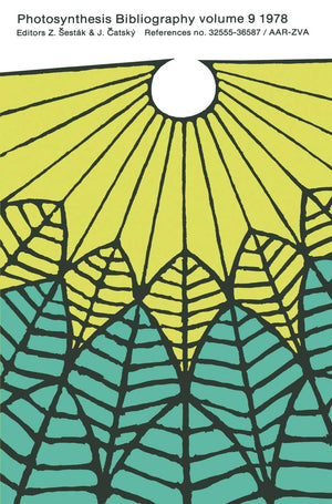 References no. 3255536587 / AARZVA: References no 3255536587/AARZVA (Photosynthesis Bibliography, 9),Used