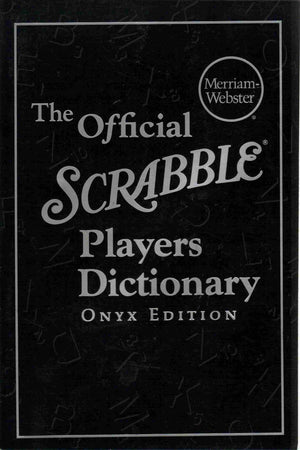 The Official Scrabble Players Dictionary, Onyx Edition,Used