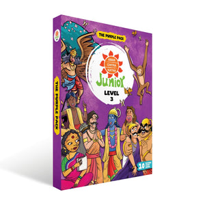 Ack Junior Pack: Level 03 | Ages 5-8 Years | Toddlers & Young Kids Comic Books | Indian Folktales, Humor And Mythology | Illustrated ChildrenS Comics | Amar Chitra Katha