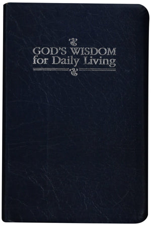 God's Wisdom for Daily Living/Navy/New King James Version,Used