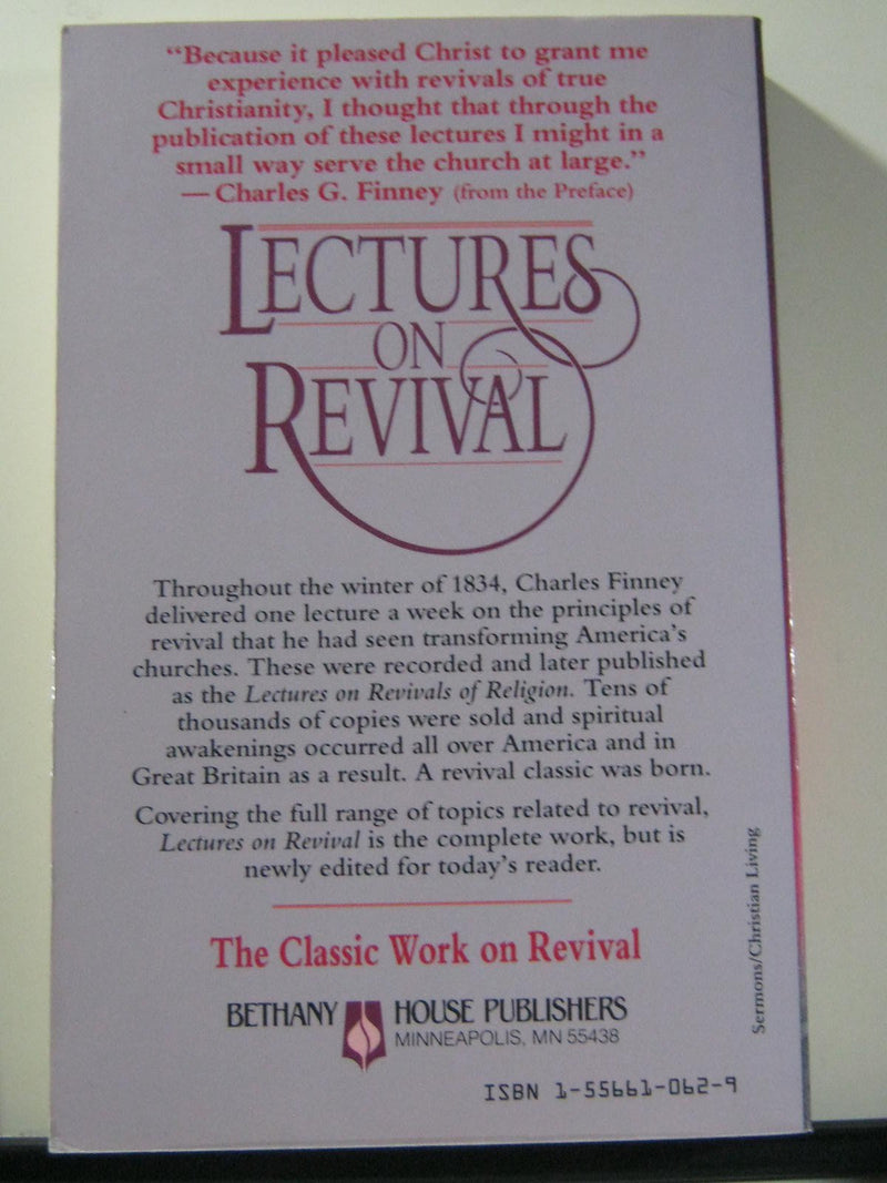 Lectures on Revival,Used