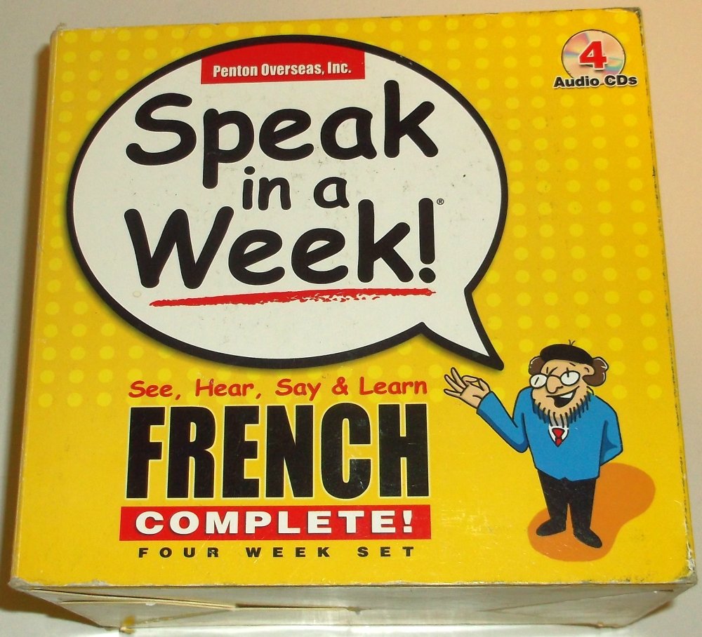 Speak in a Week French: See, Hear, Say & Learn (French and English Edition),New