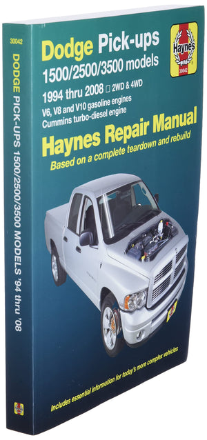 Dodge Pickups 20022005 Full Size Models (Haynes Repair Manuals),Used
