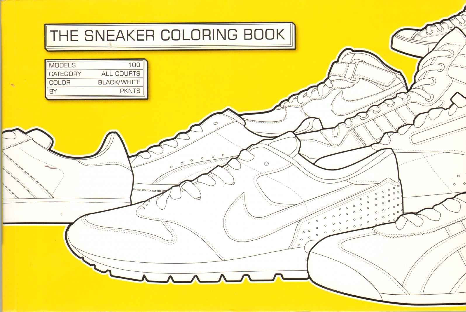 The Sneaker Coloring Book,Used