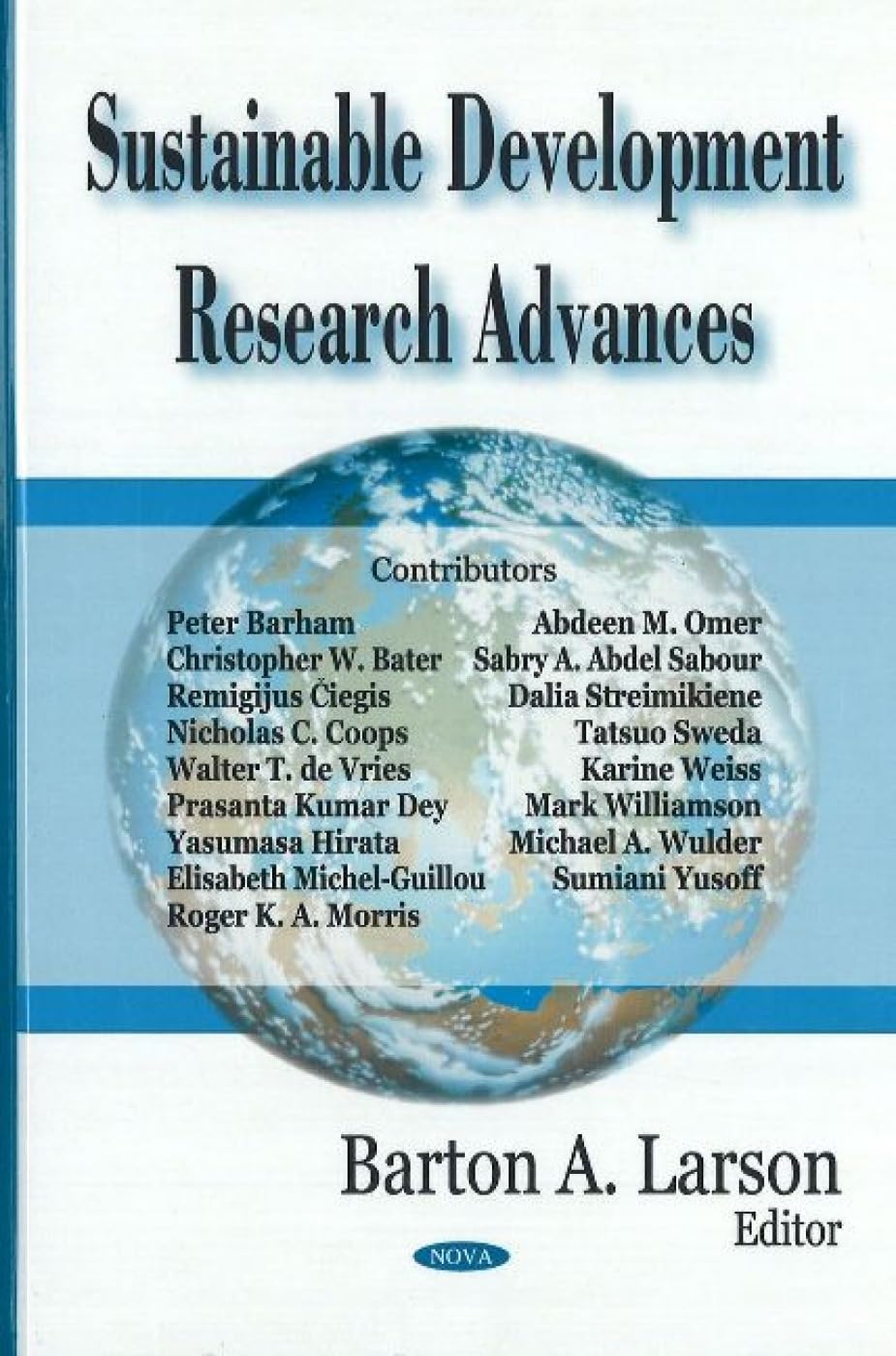 Sustainable Development Research Advances,Used