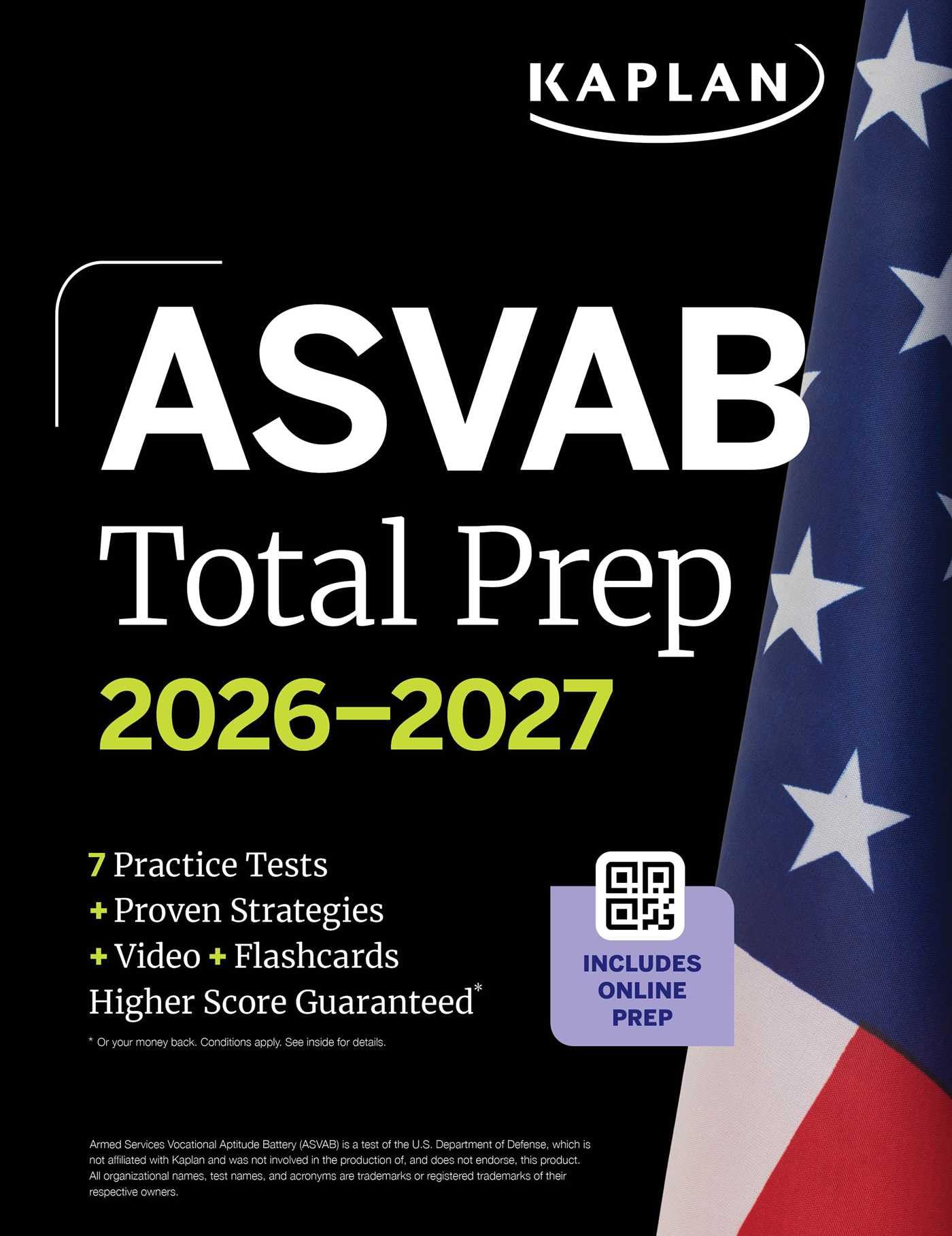 Asvab Total Prep 20262027 (Kaplan Test Prep)