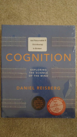 Cognition: Exploring the Science of the Mind,Used