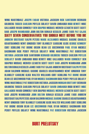 Sixty Seven Conservatives You Should Meet Before You Die,Used