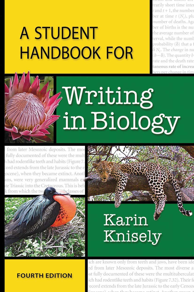 A Student Handbook for Writing in Biology,Used