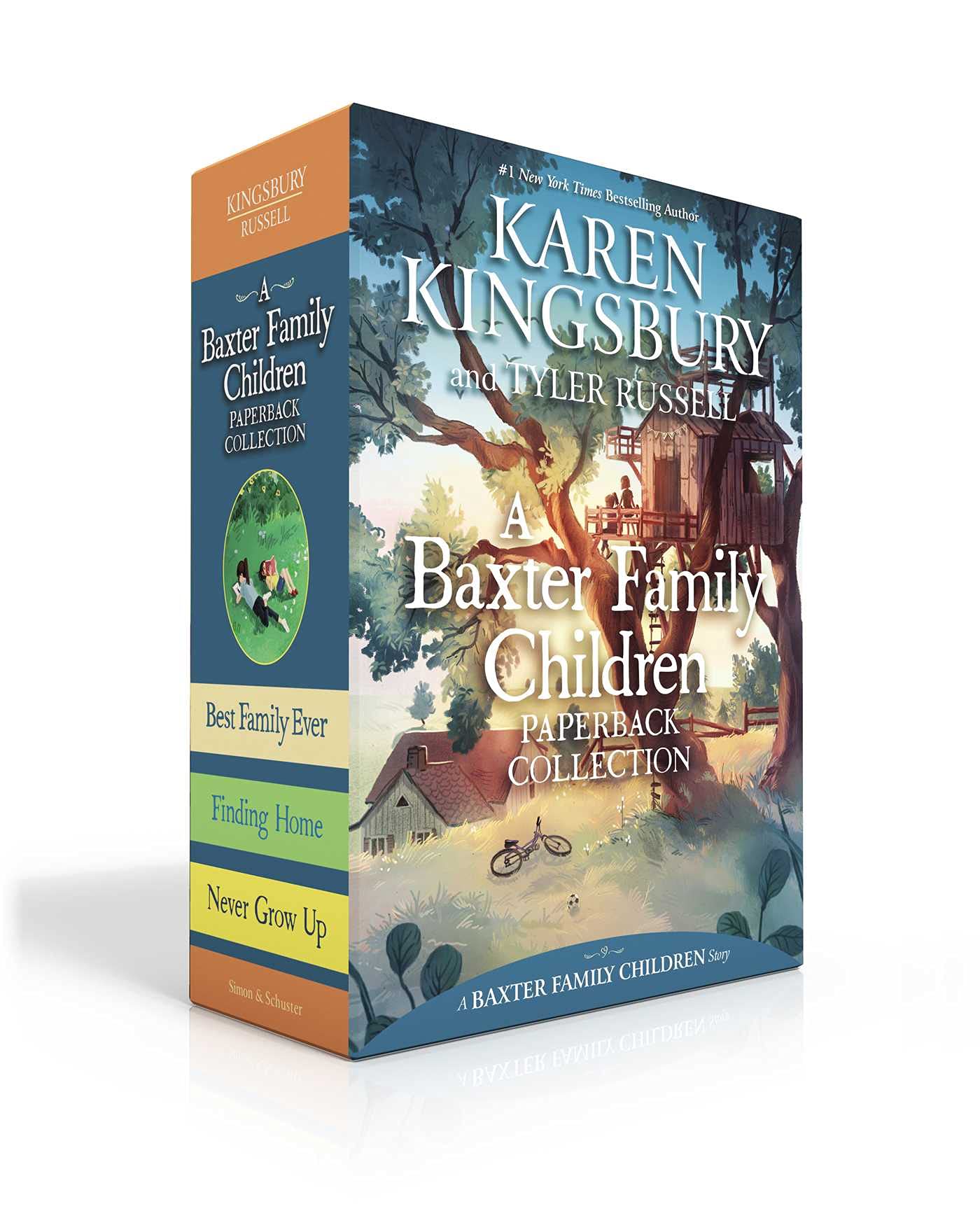 A Baxter Family Children Paperback Collection (Boxed Set): Best Family Ever; Finding Home; Never Grow Up (A Baxter Family Childr