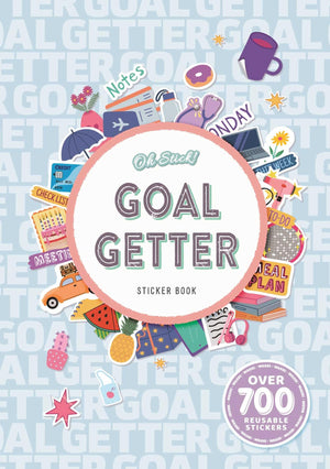Oh Stick! Goal Getter Sticker Book: Over 700 Stickers for Daily Planning and More,New