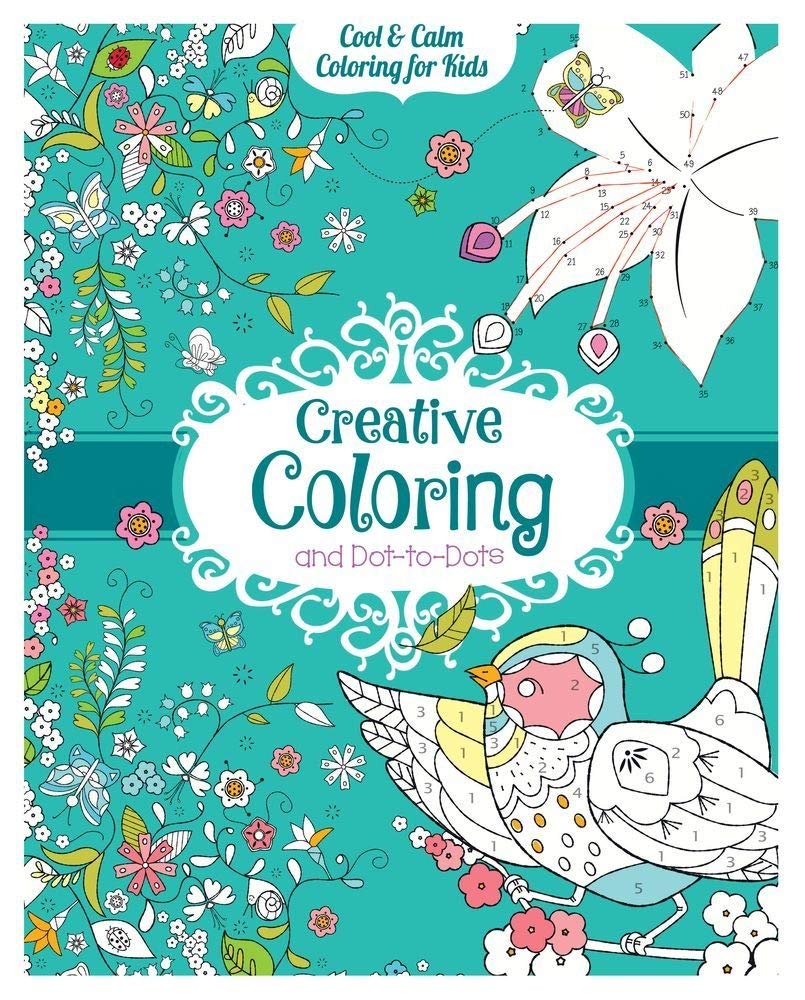 Creative Coloring and DottoDots (Cool & Calm Coloring for Kids Books),Used