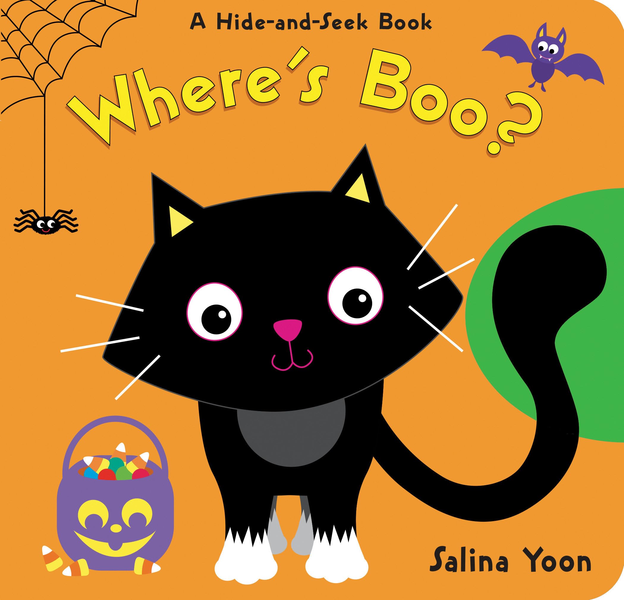 Where's Boo?: A Halloween Book for Kids and Toddlers (A Hideandseek Book),Used